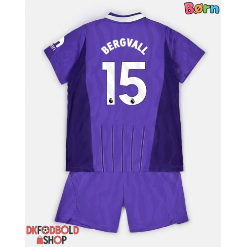 Tottenham Hotspur Lucas Bergvall #15 Tredje trøje Børn 2026-27 Kort ærmer (+ korte bukser)